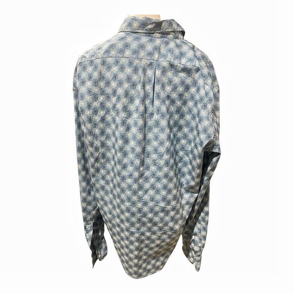 J. Crew Men’s Blue Cotton Long Sleeve Button Down Casual Shirt Size XL - Picture 3 of 6